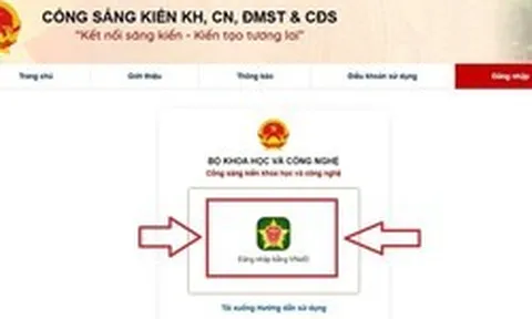 Có thể dùng VNeID gửi trực tuyến sáng kiến khoa học công nghệ