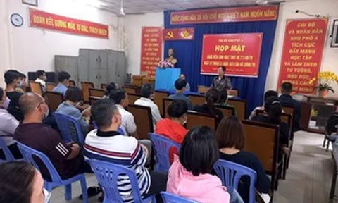 Đảng viên tích cực tham gia phong trào ở khu dân cư