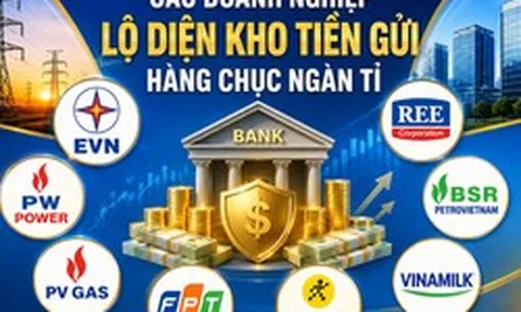 Không riêng EVN, nhiều "ông lớn" cũng có hàng chục ngàn tỉ đồng gửi ngân hàng