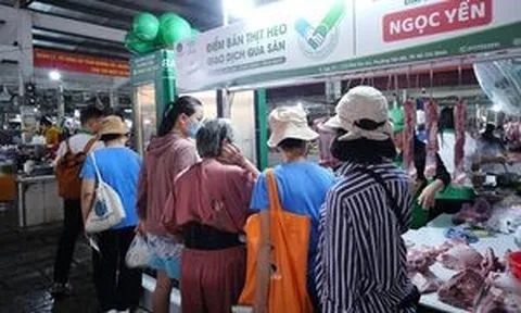 TP.HCM thí điểm bán thịt heo qua sàn giao dịch tại chợ truyền thống