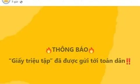 Cục An ninh mạng và phòng, chống tội phạm sử dụng công nghệ cao đã gửi "giấy triệu tập" tới toàn dân: Chuyện gì đây?