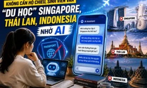 AI biến giảng đường thành “cửa khẩu số”, sinh viên trải nghiệm du học không cần xuất ngoại