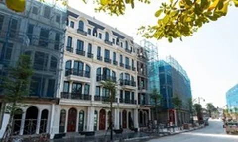 Dự án nhà phố hàng hiệu của Sunshine Group tăng tốc về đích, gần 1.300 căn đã cất nóc
