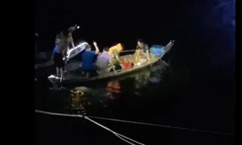 Phó Công an xã cứu sống người đàn ông trôi dưới sông trong đêm