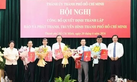 Ông Lê Văn Minh làm Tổng Giám đốc Cơ quan Báo và Phát thanh, Truyền hình TPHCM