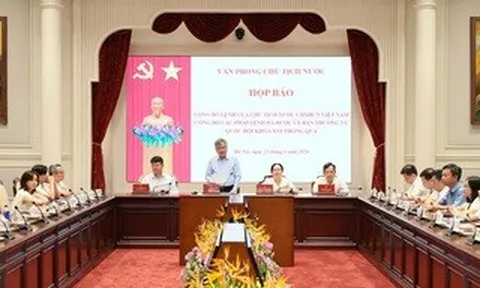 Công bố Lệnh của Chủ tịch nước về 2 Pháp lệnh