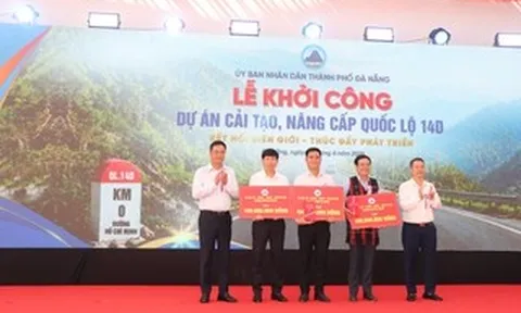 Khởi công dự án hơn 4.500 tỉ đồng nâng cấp Quốc lộ 14D ở Đà Nẵng