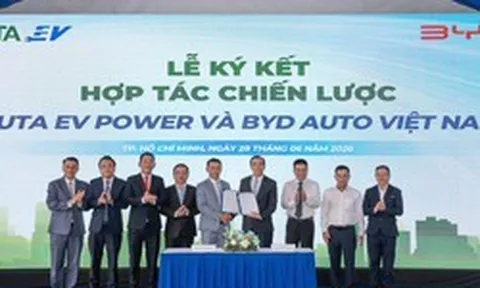 FUTA EV POWER và BYD AUTO Việt Nam hợp tác phát triển hạ tầng sạc xe điện