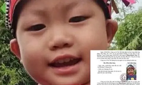 Bé trai 22 tháng tuổi mất tích bí ẩn khi đi cùng dì, Thiếu tá Công an tiết lộ chi tiết quan trọng