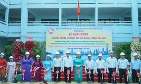 Phường Diên Hồng, TPHCM khởi công sửa chữa, cải tạo cùng lúc 6 trường học