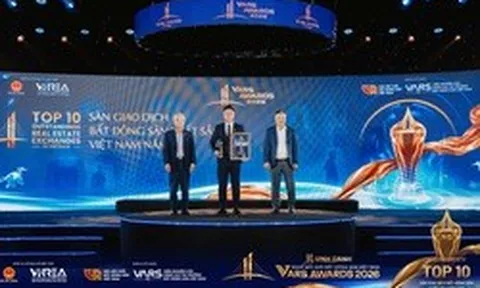 VREBD 2026: AHS Property góp mặt trong Top 10 Sàn giao dịch Bất động sản xuất sắc Việt Nam
