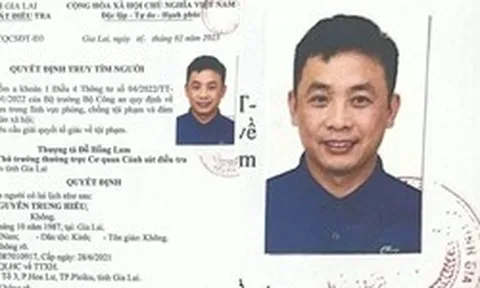 Ai thấy cựu nhân viên ngân hàng Nguyễn Trung Hiếu SN 1987, trình báo ngay cho công an