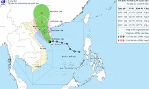 Bão số 1 giật cấp 11 cách đảo Hải Nam (Trung Quốc) khoảng 90km