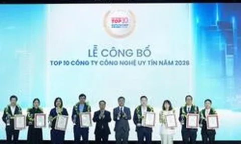 ETC được vinh danh Top 3 Công ty công nghệ cung cấp sản phẩm, dịch vụ và giải pháp chuyển đổi số uy tín năm 2026