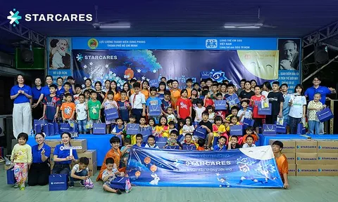 Vầng trăng yêu thương: STARCARES dự án vì cộng đồng của STARTRADER mang hoạt động hỗ trợ phúc lợi trẻ em đến Làng Trẻ em SOS TP.HCM