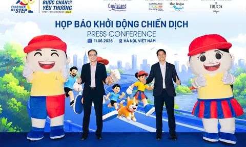 CapitaLand Development khởi động chiến dịch “Bước chân gắn kết yêu thương” lần thứ 4, cam kết tài trợ 98.000 đô la Mỹ đồng hành cùng trẻ em yếu thế