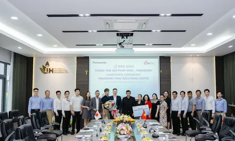 Panasonic bàn giao Trung tâm giải pháp HVAC cho Trường Đại học Công nghiệp TP.HCM, thúc đẩy hợp tác giáo dục vì Việt Nam bền vững