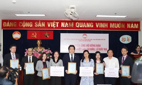 Tập đoàn AEON hỗ trợ người dân bị ảnh hưởng bởi bão Matmo và Bualoi với tổng trị giá hơn 4,6 tỷ đồng