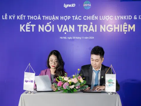 LynkiD và iZOTA hợp tác chiến lược toàn diện – Một kết nối, vạn trải nghiệm cho khách hàng