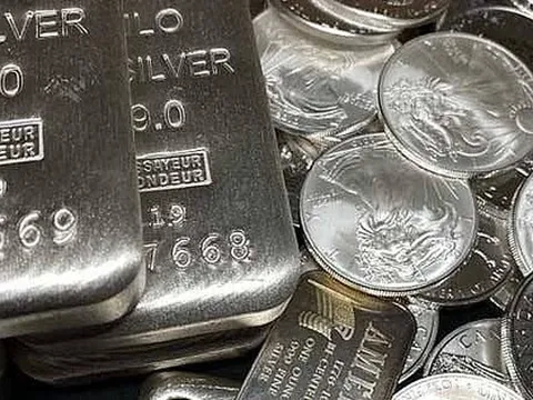 Giá bạc hôm nay 26/5: ổn định sau 1 tuần tăng mạnh