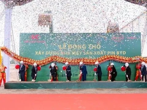 Kim Long Motor bắt tay BYD, xây nhà máy pin 130 triệu USD tại Huế