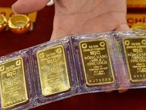 Giá vàng SJC, giá vàng nhẫn, vàng thế giới sáng nay ngày 9/2