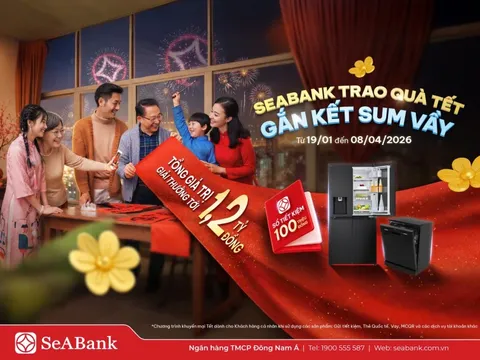 SeABank dành 1,2 tỷ đồng tri ân khách hàng dịp Tết và kỷ niệm 32 năm thành lập 0