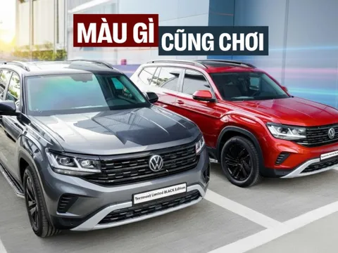 VW Teramont có 'chiêu' mới dọn kho lô cuối, đón bản mới về sau Tết: Giá vẫn 1,788 tỷ đồng nhưng tùy biến màu miễn phí, thêm cạnh tranh Palisade