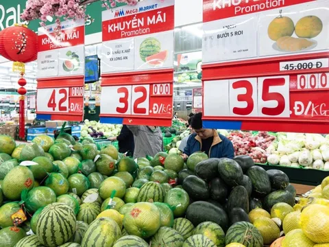 Giá thực phẩm Tết đẩy CPI tháng 2 tăng 1,14%