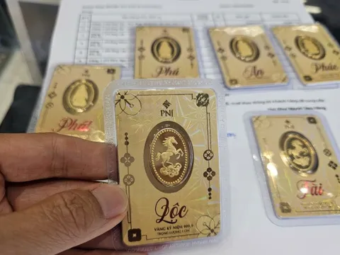 Sáng 10-3, giá vàng miếng SJC tăng khi giá dầu thô rớt mạnh