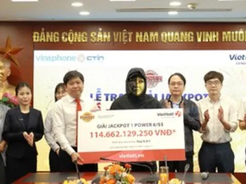 Mua vé số Vietlott mỗi ngày qua điện thoại, người đàn ông ở Tây Ninh trúng thưởng hơn 114 tỉ đồng