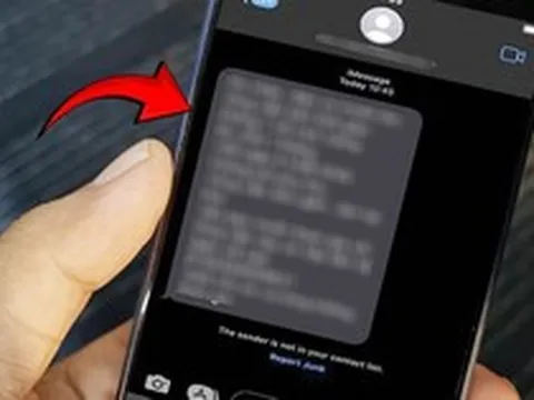 Công an thông báo tới tất cả những ai nhận được tin nhắn có nội dung sau đây