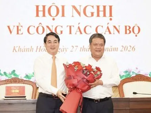 Tỉnh Khánh Hòa có tân Bí thư Tỉnh ủy