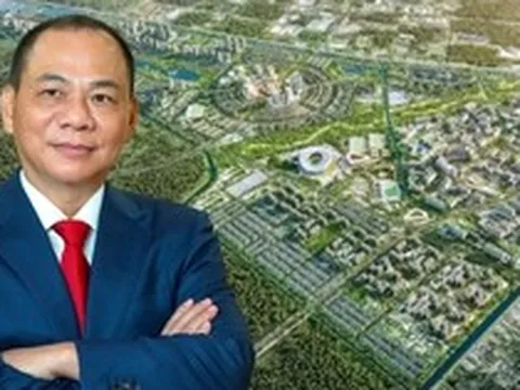 Siêu khu đô thị hơn 2 tỷ USD do Vinhomes của tỷ phú Phạm Nhật Vượng đầu tư tại thành phố giàu nhất Việt Nam có bước tiến quan trọng
