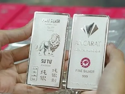 Giá bạc hôm nay 31-3: Bạc Phú Quý, Ancarat, SBJ đồng loạt tăng giá mạnh
