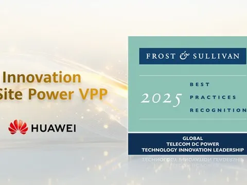 Tiên phong đổi mới trong nguồn điện cho viễn thông: Huawei giành giải thưởng Global Best Practices Award 2025