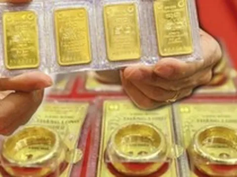 Giá vàng SJC, vàng nhẫn đã giảm gần 4 triệu đồng/lượng trong phiên ngày 2/4