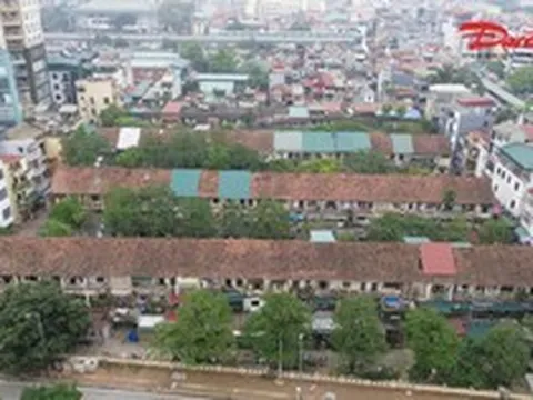 Toàn cảnh khu tập thể xuống cấp, Hà Nội sắp thay thế bằng chung cư 34 tầng