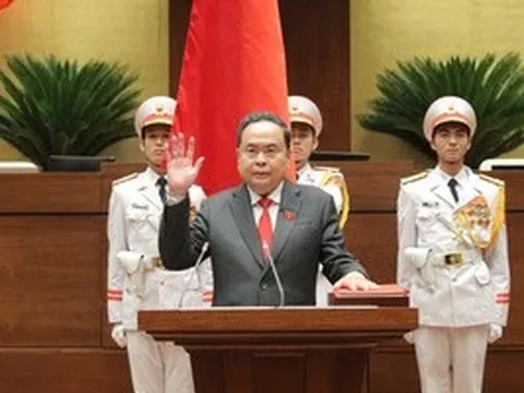 VIDEO: Chủ tịch Quốc hội khóa XVI Trần Thanh Mẫn tuyên thệ nhậm chức