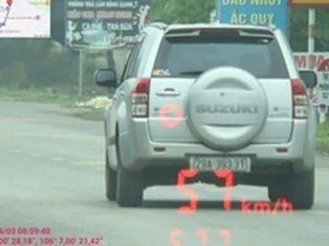 564 chủ xe máy, ô tô có biển số sau nhanh chóng nộp phạt nguội theo Nghị định 168