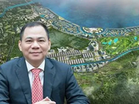 Liên danh Vinhomes của tỷ phú Phạm Nhật Vượng nộp ngân sách gần 5.000 tỷ tại dự án ở tỉnh có đường bờ biển dài nhất Việt Nam