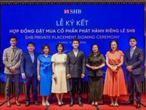 VinaCapital, Dragon Capital, KIM… loạt quỹ lớn ký hợp đồng đặt mua cổ phần phát hành riêng lẻ SHB