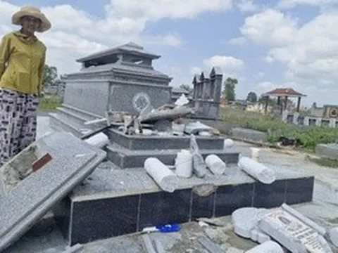Công an điều tra vụ việc mộ mẹ Việt Nam anh hùng bị đập phá