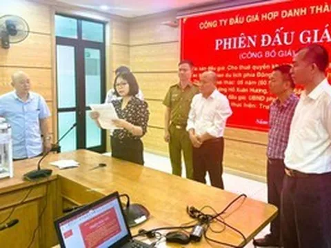 Một công ty trúng đấu giá hệ thống hubway ở Sầm Sơn hơn 70 tỉ đồng