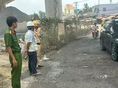 CSGT TPHCM xử phạt Ban Giao thông do vi phạm trên đường Nguyễn Xiển