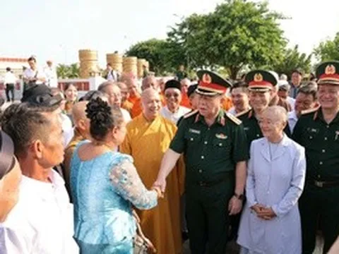 Đại tướng Nguyễn Trọng Nghĩa nói về việc "giữ lửa" đoàn kết của già làng, chức sắc tôn giáo