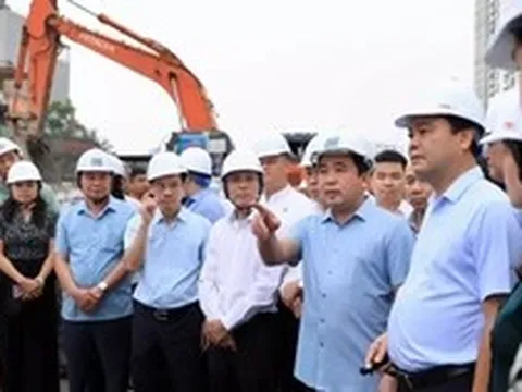 Bí thư Hà Nội Trần Đức Thắng ra 'tối hậu thư' khi kiểm tra 3 dự án trọng điểm