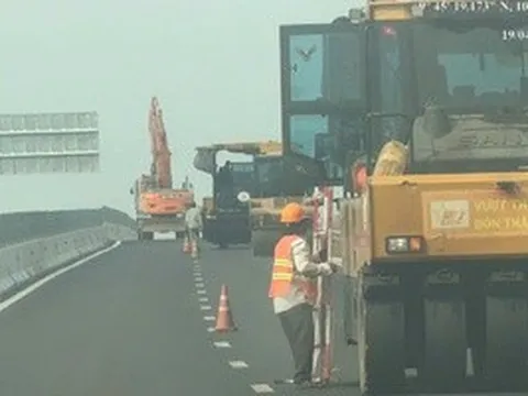 Thi công thiếu an toàn trên tuyến cao tốc Cần Thơ – Hậu Giang, một công ty bị phạt