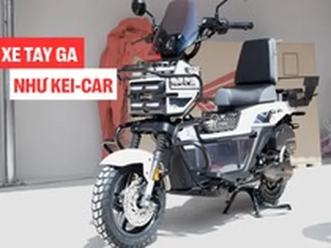 Honda Square X125 về Việt Nam: Giá bán đắt hơn SH, kiểu dáng ‘dị’ như kei-car