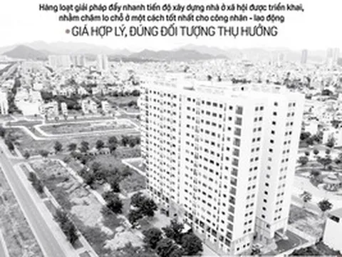 Báo in ngày 21-4: Tăng tốc lo chỗ ở cho công nhân - lao động